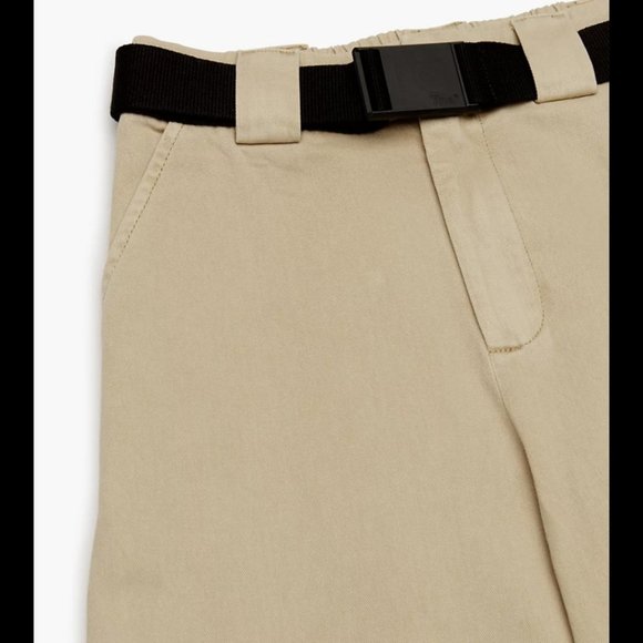 NWT TNA Aritzia Belted Cargo Pant Gd Humus Beige XS - Picture 8 of 13